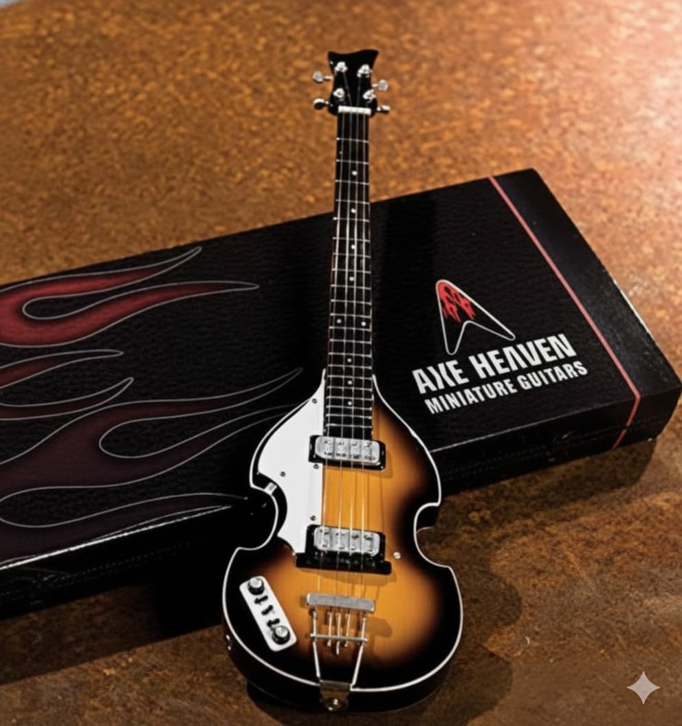 Axe Heaven PM-025 Réplica de baixo em miniatura de violino